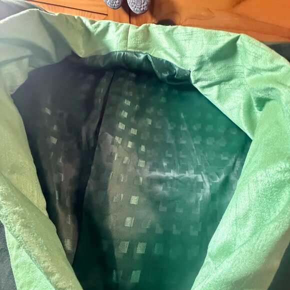 Vintage📌Gorgeous High-Quality Workmanship Plus Size Velvet Lady Jacket -Blazer - Picture 14 of 16